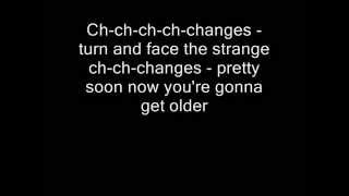 David Bowie  Changes Lyrics [upl. by Nivlen]