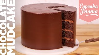 The Ultimate Chocolate Layer Cake Recipe  Cupcake Jemma [upl. by Barbur]