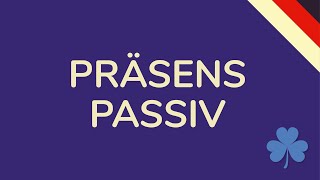 Indikativ PRÄSENS PASSIV LATEIN animiert 🇩🇪 [upl. by Arayt169]