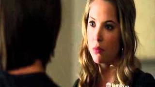 Pretty Little Liars 1x18 HannaampCaleb first kiss sub ITA [upl. by Llejk487]