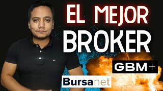 MEJORES brokers de México para invertir en bolsa de valores 2021  GBM vs Bursanet [upl. by Atinomar]