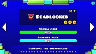 Geometry Dash  Deadlocked  1 Hour Version [upl. by Hairabez]