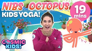 Nibs the Octopus  A Cosmic Kids Yoga Adventure [upl. by Sabec]