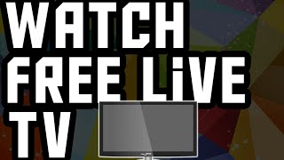 How To Watch Free Tv On Pc 2015 [upl. by Trubow947]