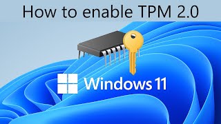 Windows 11 and TPM 20 Explained How to Enable TPM  PTT on your PC [upl. by Aubrey250]