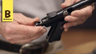 Firearm Maintenance Ruger Mark IIIIII Disassembly  Part 14 [upl. by Eerehc]