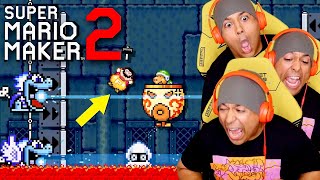 I REGRETTED THIS INSTANTLY SUPER MARIO MAKER 2 110 [upl. by Kristi]