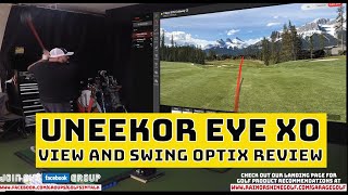 Uneekor EYE XO View Software and Swing Optix Review [upl. by Ursula]