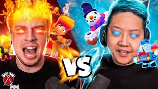 FIRE vs ICE Brawl Stars [upl. by Lenox269]