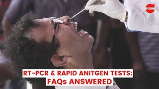 RTPCR amp Rapid Antigen Tests FAQs Answered  BOOM  COVID19 Tests  COVID19 vaccine  COVID19 News [upl. by Astra804]