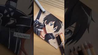 Nekokaren Kirito drawing andreaspoly audio [upl. by Orpheus]