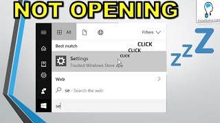 Windows 10 Settings not Opening Working Fixed [upl. by Longtin]