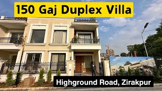 Spacious 41 BHK Villa in Highland Luxuria Zirakpur – Prime Location Near Airforce Station [upl. by Wynn]