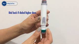 HOW TO USE AN INSULIN PEN  SKILLS DEMO [upl. by Neetsyrk]