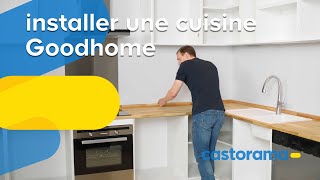 Comment installer une cuisine Goodhome  Castorama [upl. by Dale482]