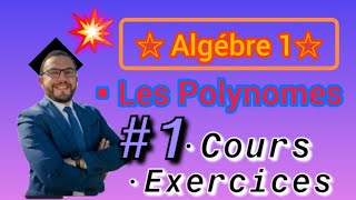 profsphisique2020💥 1 Algébre 1 chapitre2 Les Polynomes révision Cours🚨 s1 Exercice1 SMPCBCGMIPC [upl. by Ellebasi]