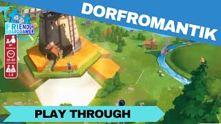 Dorfromantik Game 1  Solo Playthrough [upl. by Yerga615]