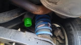 Replace Bump Stop Overload Rubbers  Jounce Bumper Rubber [upl. by Nahij]