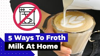 How To Froth Milk At Home Best Milk Frothers Review [upl. by Allveta]