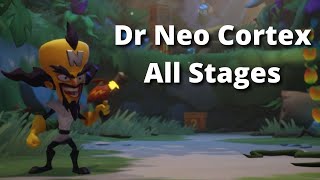 Crash Bandicoot 4 Its About Time  Dr Neo Cortex Gameplay All Stages [upl. by Jaella]