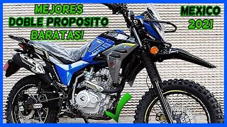 Las mejores Motos DOBLE PROPÓSITO Baratas Top 10 México 2022 Calidad  Precio [upl. by Aznofla56]