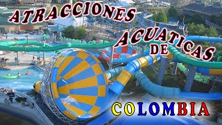 PARQUES ACUATICOS DE COLOMBIA TOP 7 [upl. by Mariken]