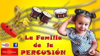 LA FAMILIA DE LA PERCUSIÓN 🥁 [upl. by Latashia]