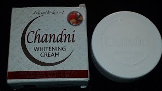 Chandni Whitening Cream Review Hindi [upl. by Eleumas]