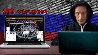 RUSSIAN HACKER DESTROYS INDIAN SCAMMER WITH 100 VIRUSES [upl. by Amlez382]