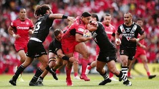 Kiwis Vs Mate Maa Tonga  RLWC 2017 Highlights [upl. by Ryann]