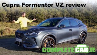 2021 Cupra Formentor VZ review  we drive Cupras first bespoke model [upl. by Norek994]