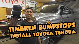 Install Timbren Bumpstops  Toyota Tundra [upl. by Wernsman]