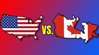 What If The USA and Canada Went To War [upl. by Tegdig]