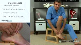 Tratamiento de esguince de tobillo  Fisioterapia Bilbao [upl. by Ahcsim]