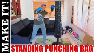 How To Make a FreeStanding Punching Bag  V2 [upl. by Broderic431]