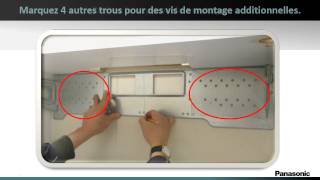 Panasonic  Microwave Ovens  NNSE284  Comment installer un fourhotte [upl. by Gisella]