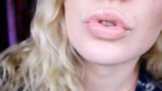 Up close kisses all over ASMR no talking [upl. by Nnaillij]