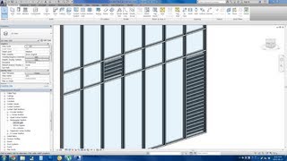 Revit Tips  Easy Louver Window Making [upl. by Giaimo]