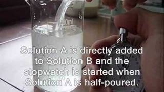 Iodine Clock Reaction [upl. by Severen]