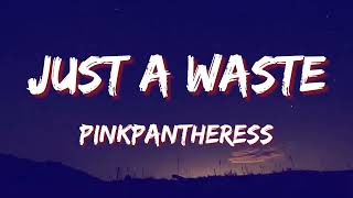 Pink Pantheress Just a Waste  Lyrics [upl. by Fein132]