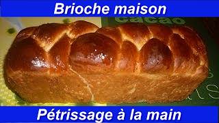 Comment réaliser une brioche rapidement  Comment pétrir une brioche à la main [upl. by Aniluj]