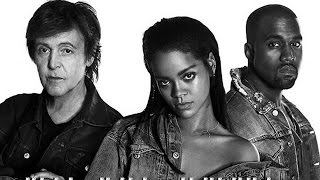 Rihanna Drops new Song FourFiveSeconds With Kanye West amp Paul McCartney [upl. by Eenet]