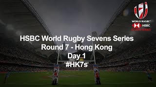 HSBC World Rugby Sevens Series 2019  Hong Kong Day 1 [upl. by Ahsienod]