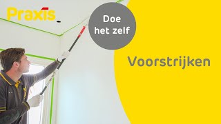 Een muur voorstrijken  Doe het zelf  Praxis [upl. by Chaiken]