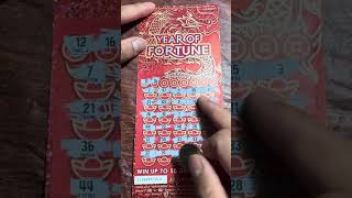 CA Lottery Scratchers YEAR OF FORTUNE [upl. by Kantos]