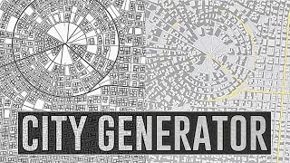 City Generator  Free Procedural City Generation [upl. by Atnahc]