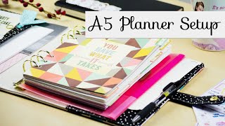 A5 Planner Setup  Carpe Diem [upl. by Lauraine]