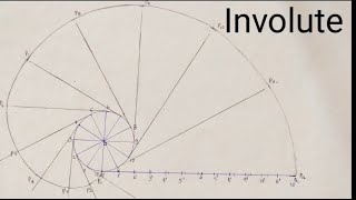 InvoluteEngineering Drawing [upl. by Aekin]