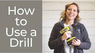 How to use a Drill A Beginners Guide [upl. by Winna]