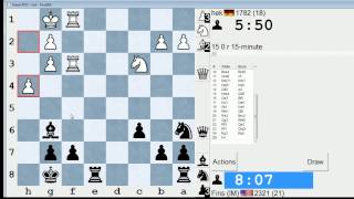 Standard Chess 14 hek vs IM Bartholomew Scandinavian Defense [upl. by Llerahc]